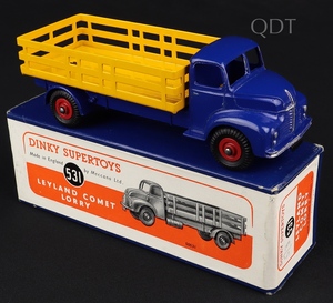 Dinky supertoys 531 leyland comet lorry ll201 front