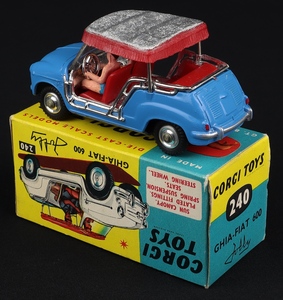Corgi toys 249 ghia fiat jolly ll209 back