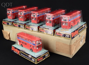 Trade carton dinky 291 kenning atlantean city bus ll217 front