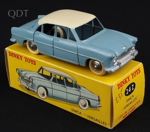 French dinky toys 24z simca versailles ll223 front