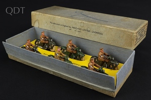 Dinky toys 37c royal corps signals despatch riders ll233 front