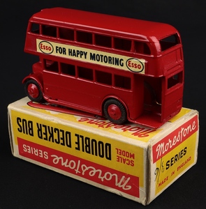 Morestone series double decker bus esso ll258 back
