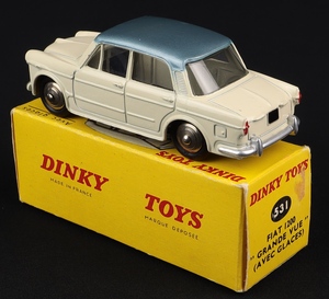 French dinky toys 541 fiat 1200 grande vue ll266 f