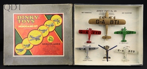 Dinky toys no. 60 aeroplanes gift set ll271 front
