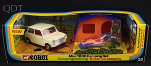 Corgi toys gift set 38 mini 1000 camping set ll275 front