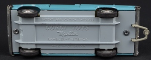 Corgi toys 263 marlin rambler sports fastback ll279 base