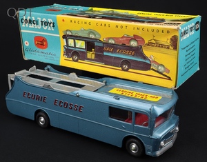 Corgi toys 1126 ecurie ecosse racing car transporter ll282 front