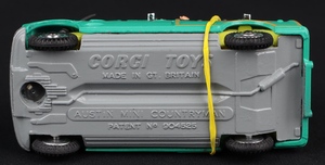 Corgi toys 485 surfing mini ll287 base