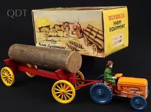 Benbros farm equipmant tractor and  log cart ll293 front
