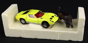 Corgi toys 342 lamborghini p400 gt miura with fighting bull ll297 car 1