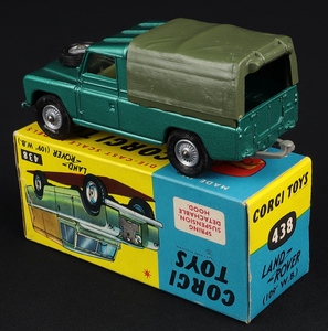 Corgi toys 438 landrover kk304 back