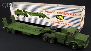 Dinky supertoys 660 tank transporter ll309 front