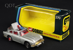 Corgi toys 270 james bond's aston martin db5 ll237 front