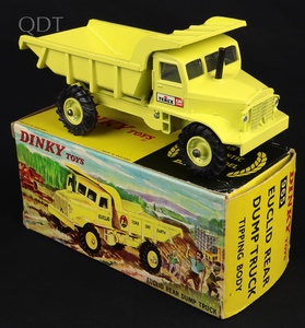 Dinky toys 965 eucid rear dump truck terex ll337 front