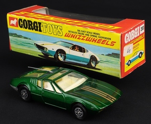 Corgi toys 20 mangusta de tomaso ll370 front