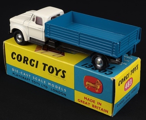 Corgi toys 483 dodge kew fargo tipper ll385 back
