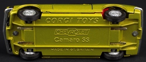 Corgi toys 338 chevrolet ss350 camaro ll401 base