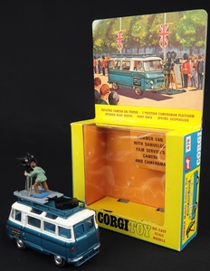 Corgi toys 479 commer can samuelson camera ll410 back