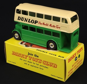 Dinky toys 290 double deck bus ll418 back