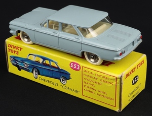 South african french dinky 552 chevrolet corvair ll432 back