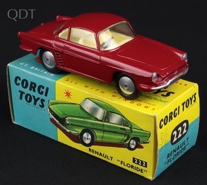 Corgi toys 222 renault floride ll442 front