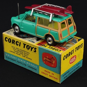 Corgi toys 485 mini countryman surfing ll451 back