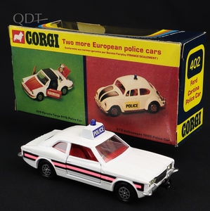Corgi toys 402 cortina police car ll454 front