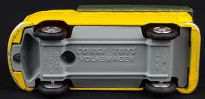 Corgi toys 413 vw pick up ll479 base