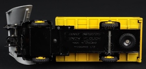 Dinky supertoys 958 snow plough ll481 base