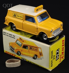 Dinky toys 274 aa mini van ll492 front
