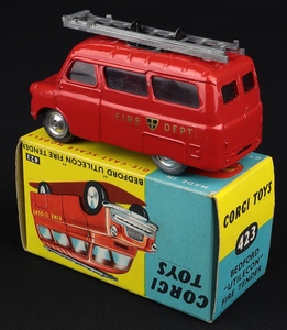 Corgi toys 263 bedford utilecon fire tender ll513 back