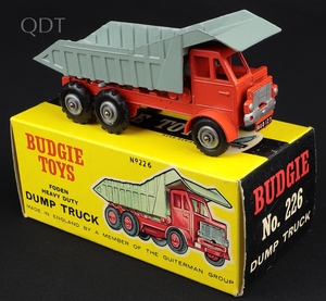 Budgie toys 226 foden dump truck ll522 front