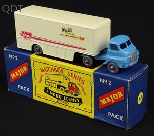 Matchbox major pack no.2 bedford articulated walls ice cream truck ll547 front