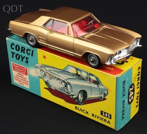 Corgi toys 245 buick riviera ll570 front