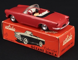 Solido cabriolet oceane ll587 back
