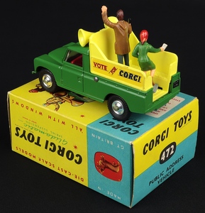 Corgi toys 472 public address vehicle ll596 back