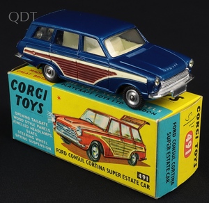 Corgi toys 491 ford consul cortina super estate car ll597 front