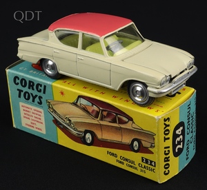 Corgi toys 234 ford consul classic ll604 front