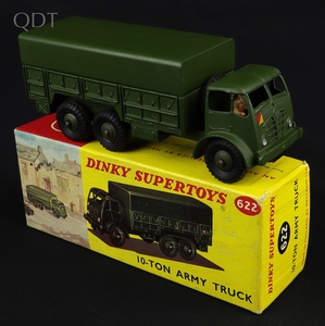 Dinky supertoys 622 10 ton army truck ll626 front