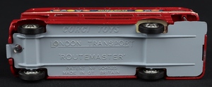 Corgi toys 468 london transport bus outspan ll629 base