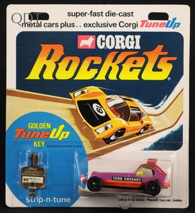 Corgi rockets 919 todd sweeney's stock car ll641 front