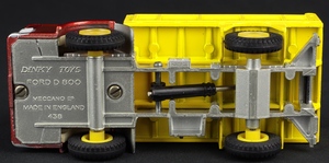 Dinky toys 438 ford d800 tipper truck ll714 base