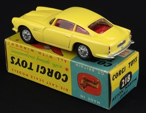 Corgi toys 218 aston martin db4 ll725 back
