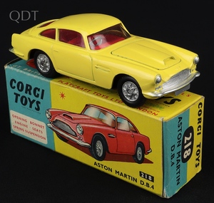 Corgi toys 218 aston martin db4 ll725 front