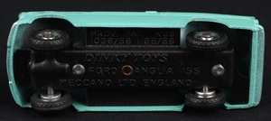 Dinky toys 155 ford anglia ll745 base