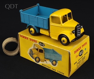Dinky toys 410 bedford end tipper ll778 front