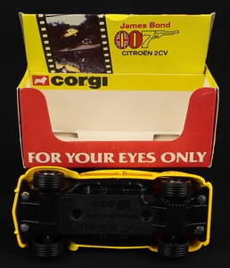 Corgi toys 272 james bond citroen ll850 base