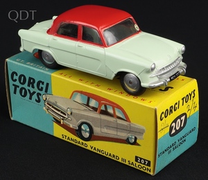 Corgi toys 207 standard vanguard ll902 front