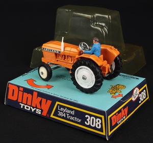 Dinky toys 308 leyland 384 tractor ll898 back