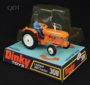 Dinky toys 308 leyland 384 tractor ll898 front